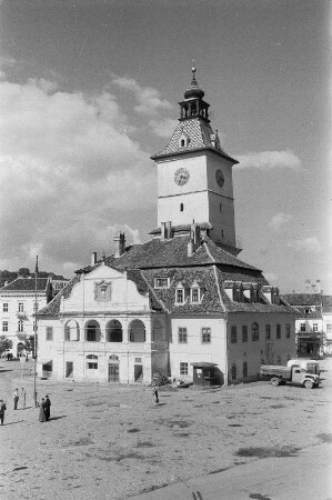 Kronstadt (Brașov)/ Rumänien. Rathaus (Neubau 1770-1774)