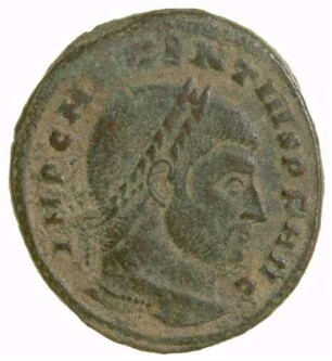 Münze, Follis, 310 - 311