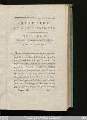Hypothèse Sur Les Premieres Générations Dans Le Firmament.