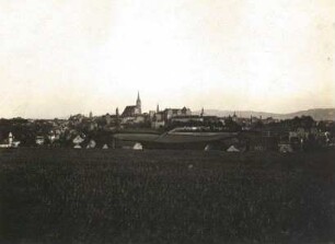 Bautzen. Stadtansicht von Norden