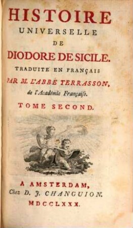 Histoire Universelle De Diodore De Sicile, 2