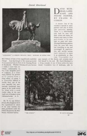57: David Muirhead, landscape and figure painter