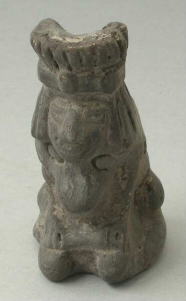 Clay figure as a rattle