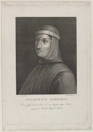 Bildnis des Francesco Petrarca