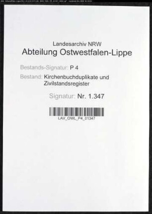 Kirchenbuchduplikat der evangelischen Gemeinde Oestrich (GHT 1865-1866). (Gemeinde: Oestrich, evangelische Gemeinde)