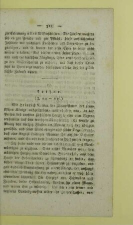 20. Lothar. (J. 1125 - 1135.)
