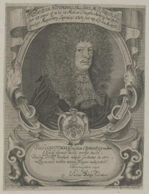 Bildnis des Fridericus Hoffmannus