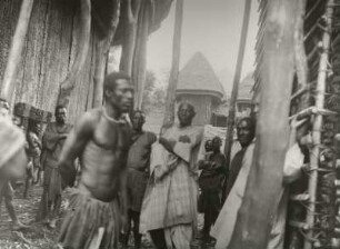 Banssu, Nordwest-Kamerun. Gerichtsverhandlung (Palaver) der Bansso