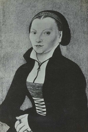 Luther, Katharina, geb. von Bora. Frau Martin Luthers