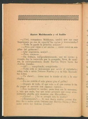 Entre Maldonado y el Indio