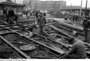 Dresden, Postplatz, Januar 1969