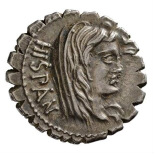 Münze, Denar (serratus), 81 v. Chr.