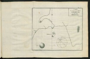 Pl. 7. Carte du fond de la Baye d'Antongil et de l'Isle Marotte