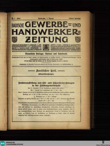 Titelseite einer Zeitung