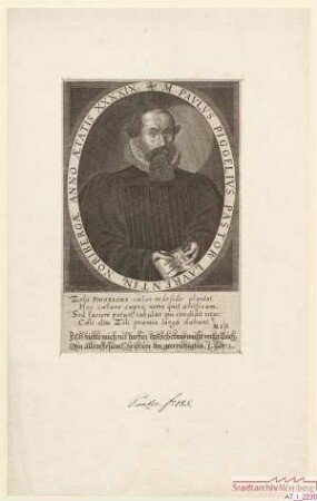 Paulus Piggel, Prediger bei St. Lorenz