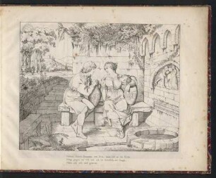 Hermann und Dorothea am Brunnen
