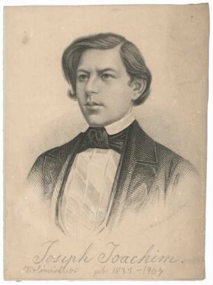 Stahlstich Joseph Joachim