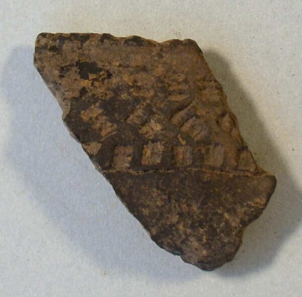 Fragment eines Gefäßes