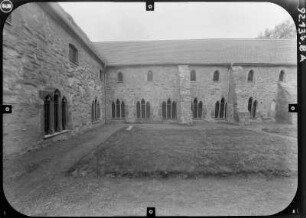 Bernburg (Saale). Ehem. Servitenkloster "Marienknechte" (Erwähnung 1308). Kreuzgang