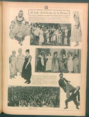 El baile del Círculo de la Prensa