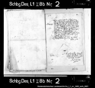 Anforderung von Zimmerleuten nach Bückeburg