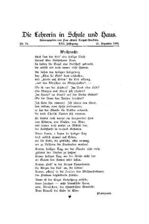 Weihnacht