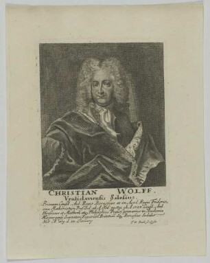 Bildnis des Christian Wolff