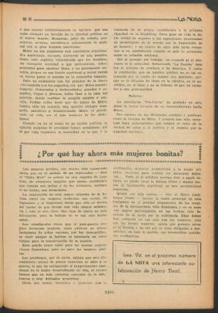 ¿Por qué hay ahora más mujeres bonitas?