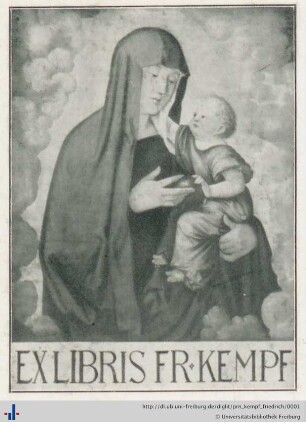 [Provenienz]: Kempf, Friedrich
