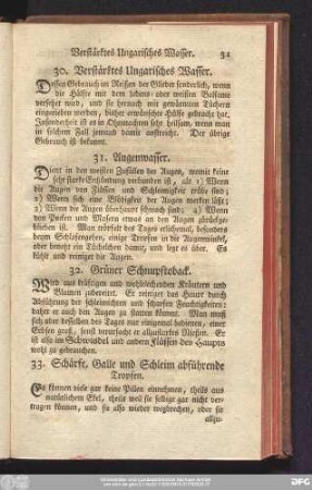 33. Schärfe, Galle und Schleim abführende Tropfen.