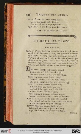 Trionfo del Tempo