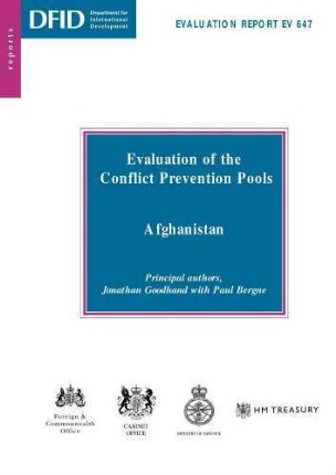 Evaluation of the conflict prevention pools : Afghanistan