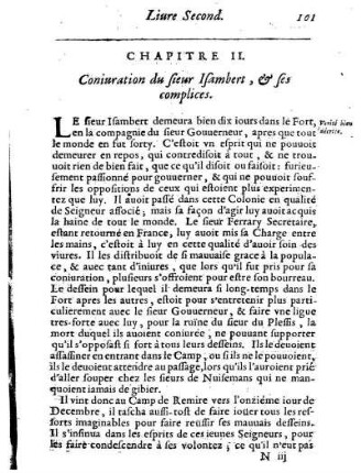 Conjuration du Sieur Isambert, ] ses complices.