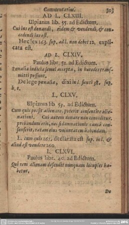 L.CLXVI. Paulus libr. 40. ad Edictum
