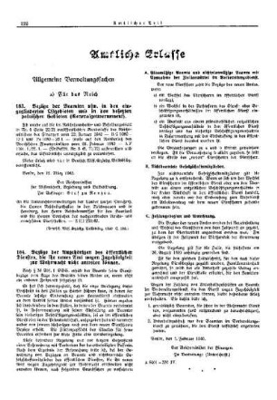 Bezüge der Beamten usw. in den eingegliederten Ostgebieten und in den besetzten polnischen Gebieten (Generalgouvernement) : [Allgemeine Verwaltungssachen] ; [Für das Reich] ; [Amtliche Erlasse] ; [Amtlicher Teil]