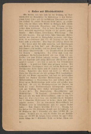 4. Kosten und Wirtschaftlichkeit