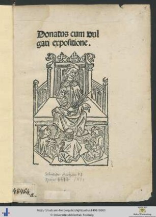 Donatus cum vulgati expositione