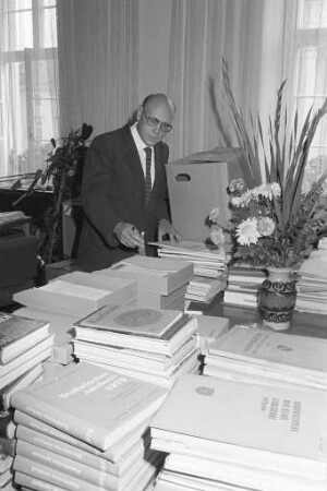 Ernennung von Bürgermeister Prof. Gerhard Seiler zum 1. Bürgermeister der Stadt Karlsruhe