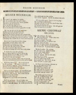Keiser Heinrich.