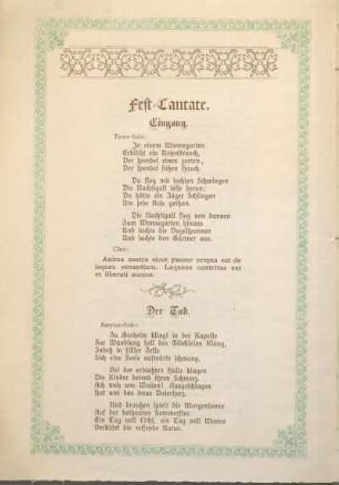 Fest-Cantate.