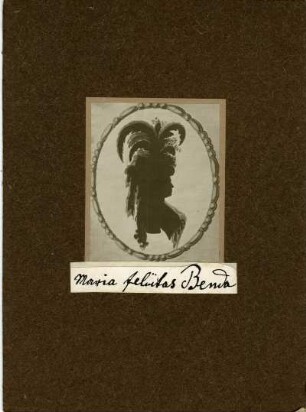 Benda, Maria Felicitas