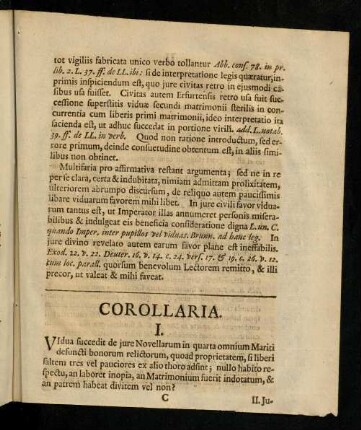 C1r-D2v, Corollaria