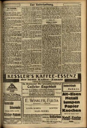 Zweite Ausgabe vom Mittwoch, den 23. April 1924.