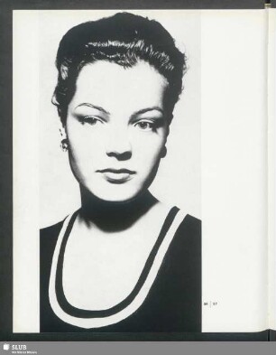 Romy Schneider. 1955