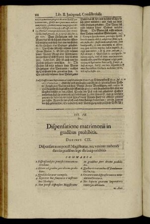 Tit. VII. De Dispensatione matrimonii in gradibus prohibitis.