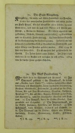 72. Die Mark Brandenburg