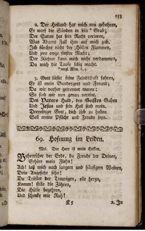 69. Hofnung im Leiden. - 92. Geheiligte Gedanken eines sterbenden Christen.