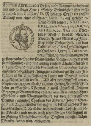 Bildnis des Nicolaus Krell