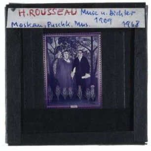 Rousseau, Muse und Dichter (Pushkin)