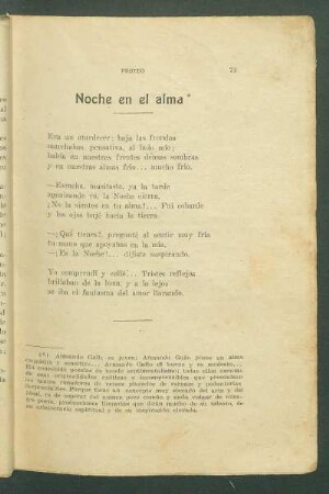 Noche en el alma